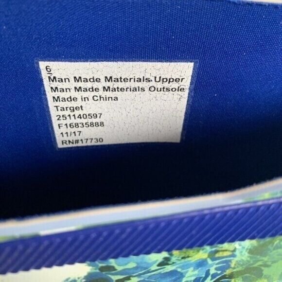 Hunter Women's Abstract Waterproof Rain Boots 6 Zip Up Outdoor Bright Statement - Picture 8 of 10